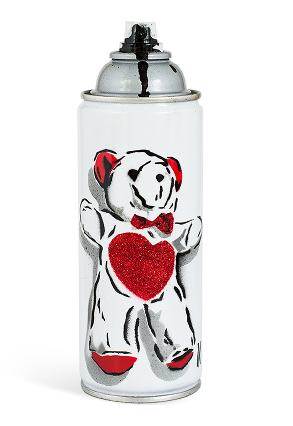 Teddy Love spray cans - Colecciones