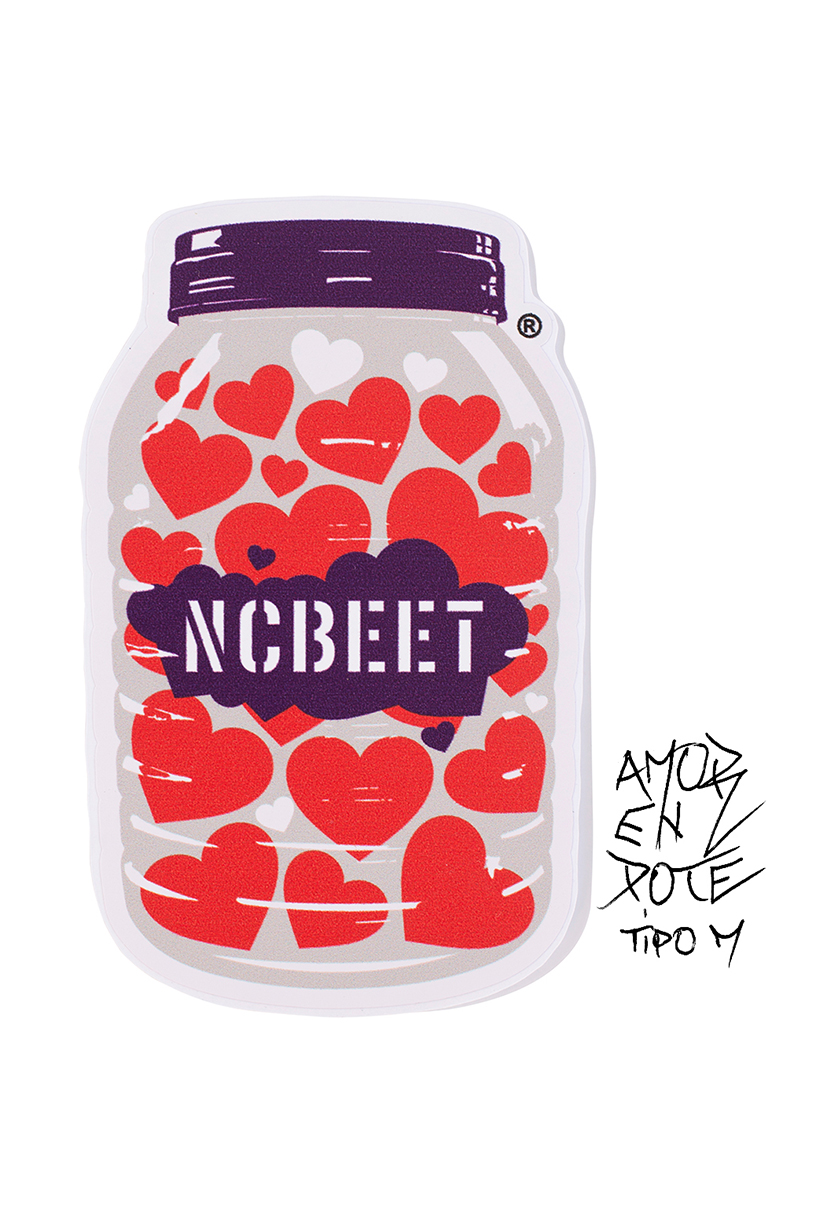AMOR EN POTE 4 sticker pack - Colecciones
