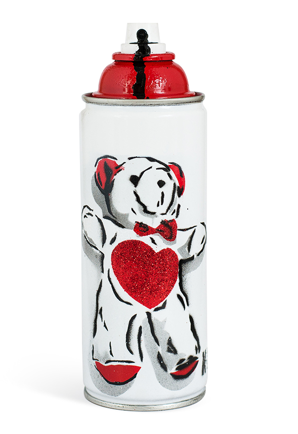 Teddy Love spray cans - Colecciones